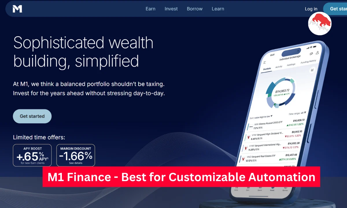M1 Finance - Best for Customizable Automation