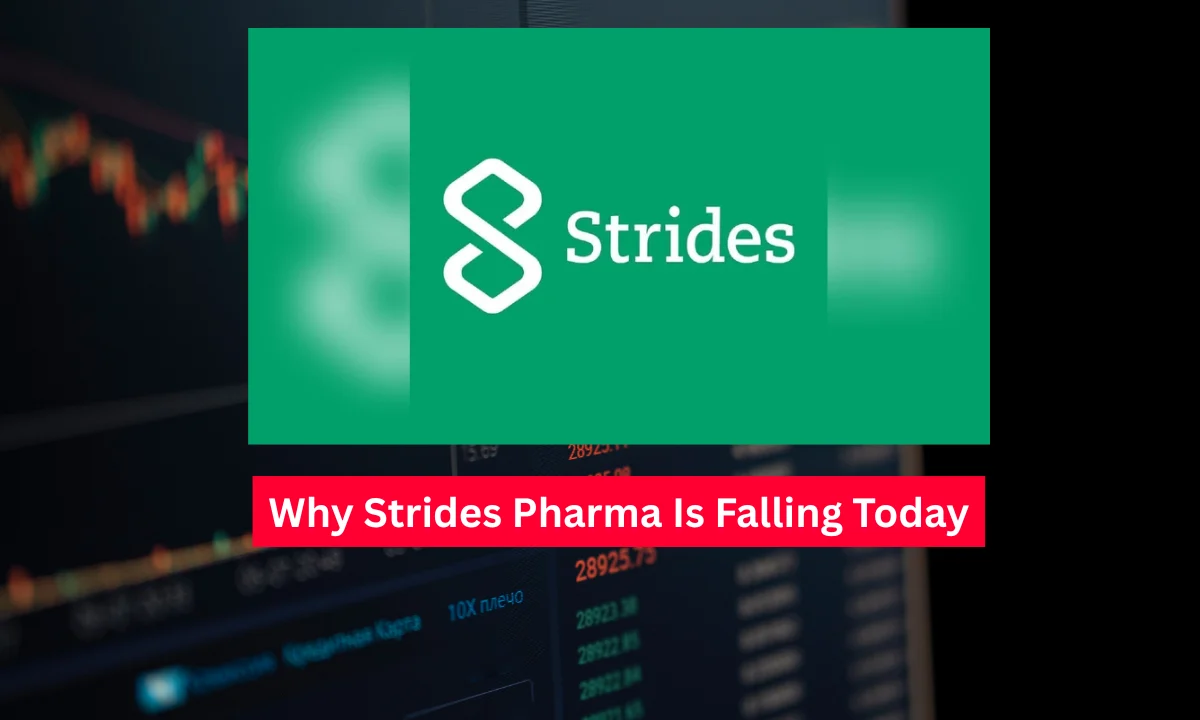 Why Strides Pharma Is Falling Today