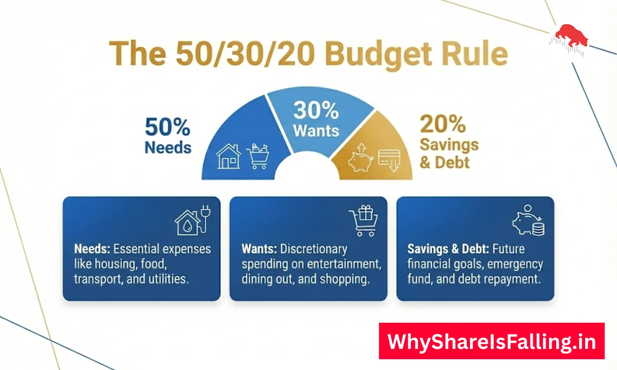 The 50/30/20 Budget Rule | WhyShareIsFalling.in